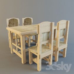 Table _ Chair - furniture for pub 