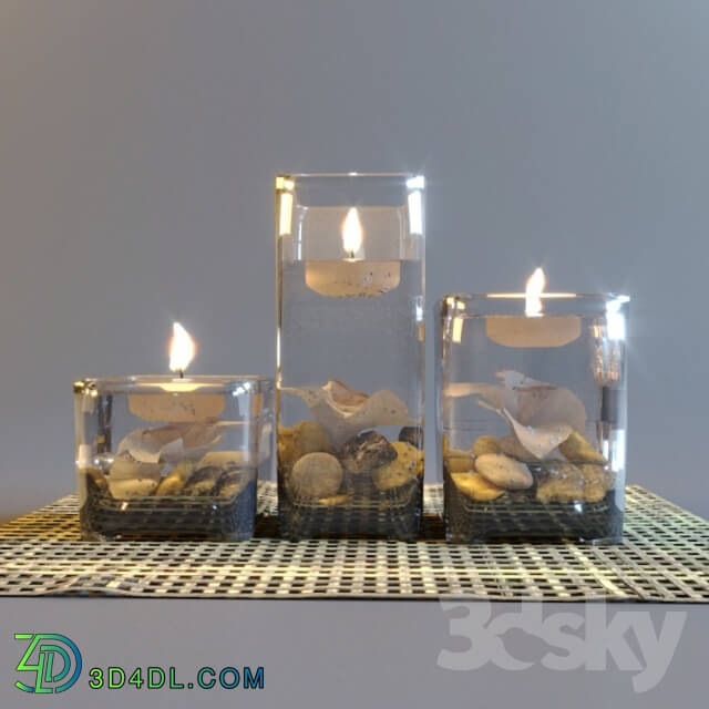 Other decorative objects - Decorative candles