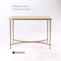 Table - Galimberti Nino Ferrando console 