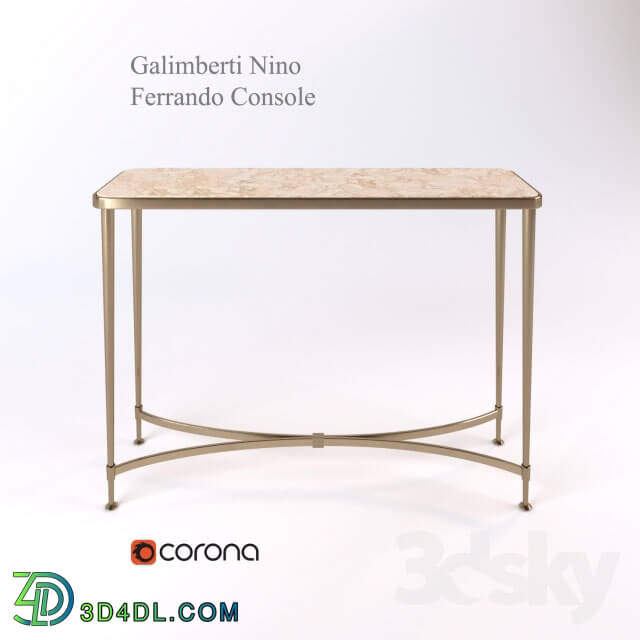 Table - Galimberti Nino Ferrando console