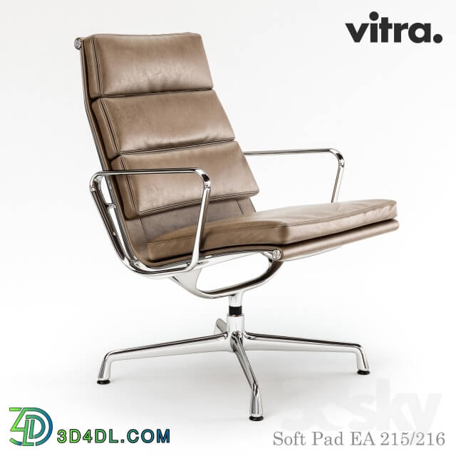 Chair - Vitra Soft Pad EA 215_216