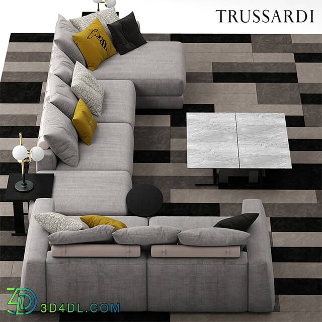 Sofa - Sofa trussardi Liam Sofa