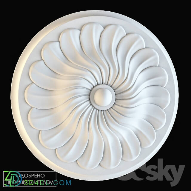 Decorative plaster - Socket