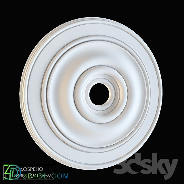 Decorative plaster - Socket