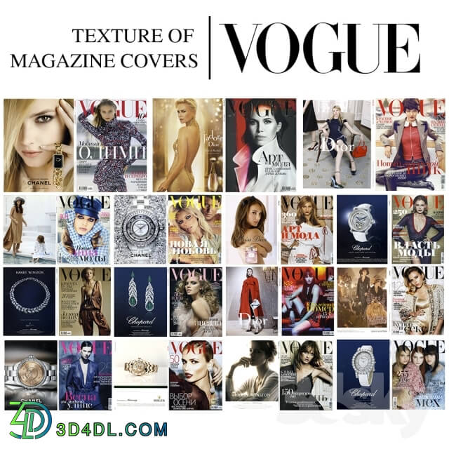 Miscellaneous - Sweep VOGUE magazine covers Google_