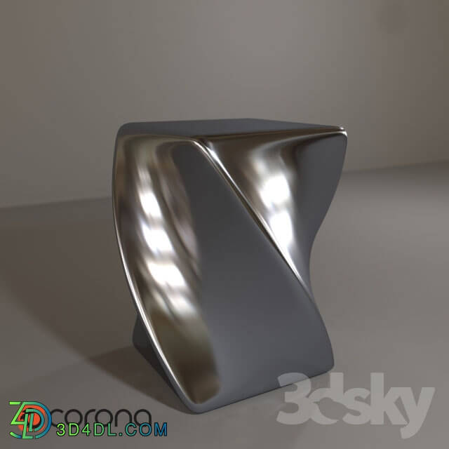 Table - Coffee table Twister Alu _Z30220_ HOME Design