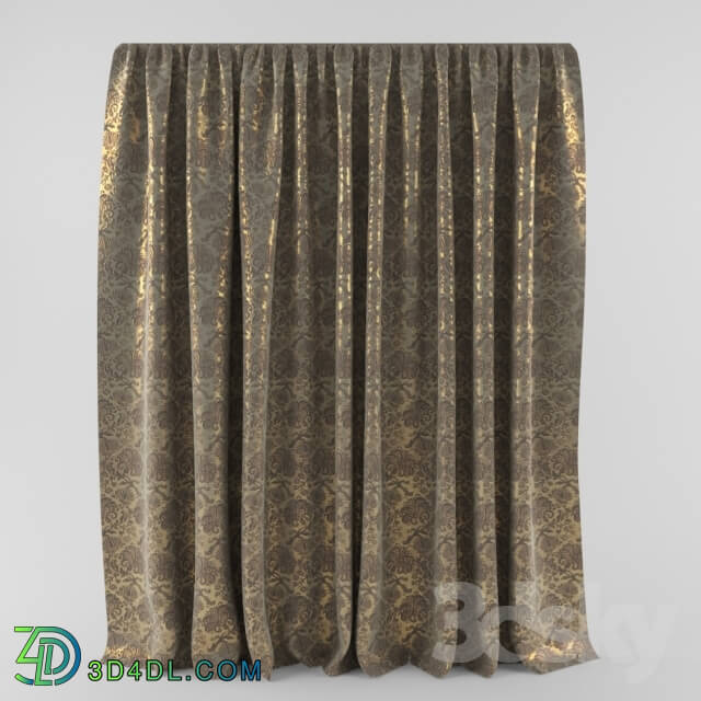 Curtain - Classic gold curtain