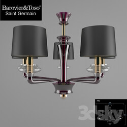 Ceiling light - BAROVIER _amp_ TOSO Saint Germain 7062 