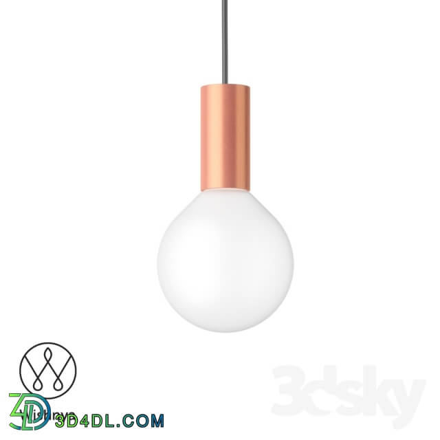 Ceiling light - Punct 125 by Wishnya