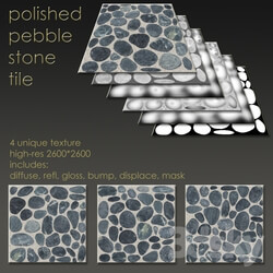 Tile - Pebble stone tile 