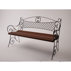 Other architectural elements - Bench Forged K-92 