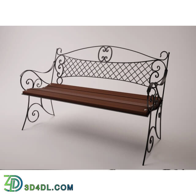 Other architectural elements - Bench Forged K-92
