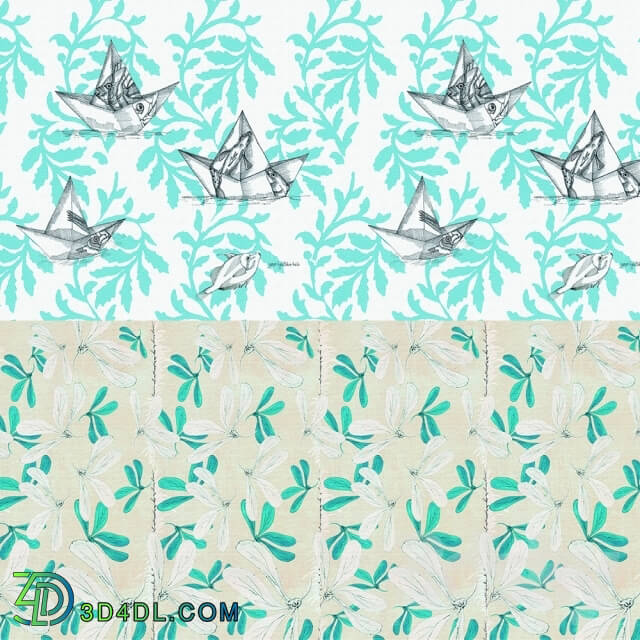 Wall covering - Wall_deco - Contemporary Wallpaper Pack 25