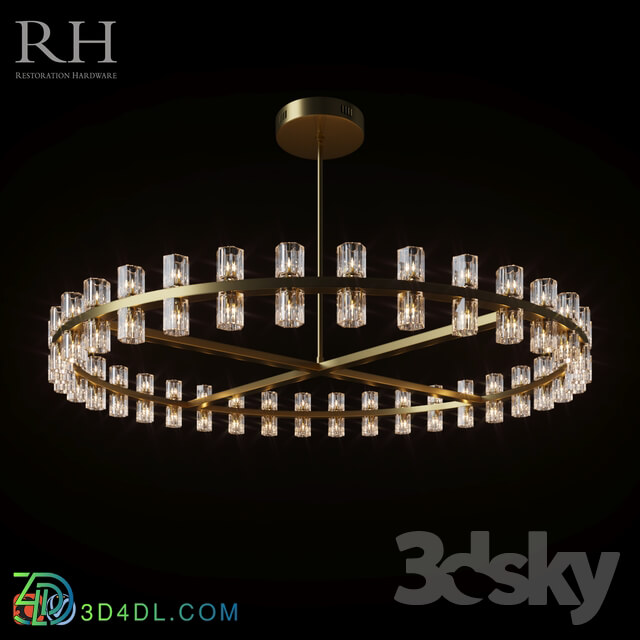 Ceiling light - RH ARCACHON ROUND CHANDELIER 60 _