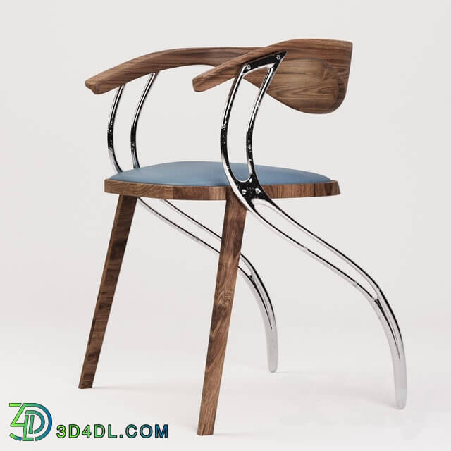 Chair - Chair Metal _ Wood