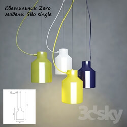 Ceiling light - Lamp Zero_ Model_ Silo Single 