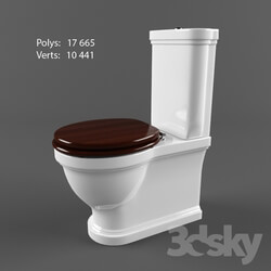 Toilet and Bidet - Galassia Ethos 8441 