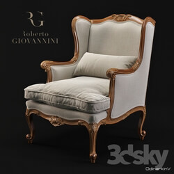 Arm chair - Armchair Roberto Giovannini 1009 