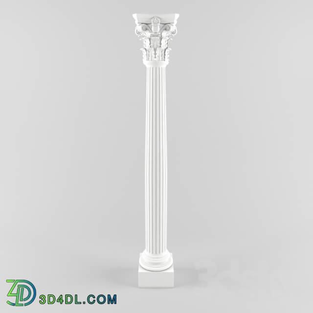 Decorative plaster - Column