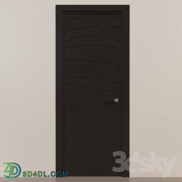 Doors - Door Kalahari laccato nero satinato