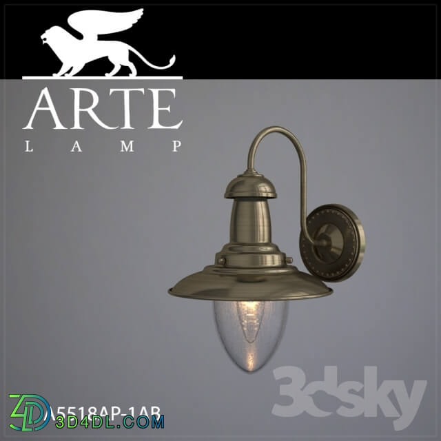 Wall light - Bra ArteLamp A5518AP-1AB