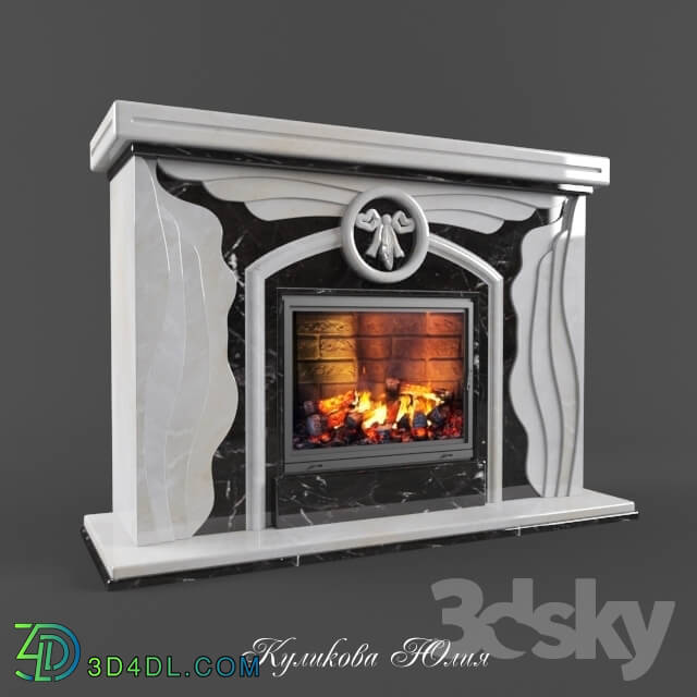 Fireplace - Fireplace No. 33