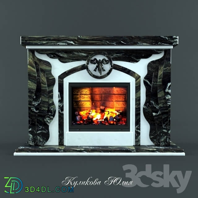 Fireplace - Fireplace No. 33
