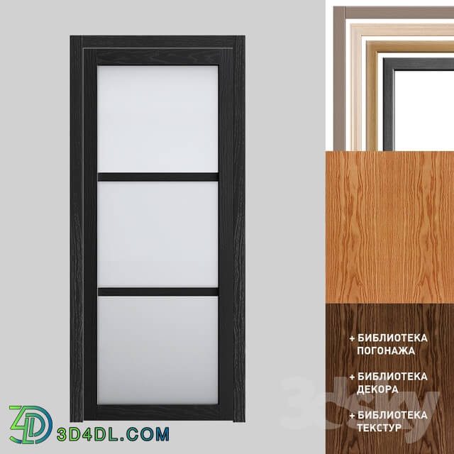 Doors - Alexandrian doors_ model E1 Quadro _interior partitions_