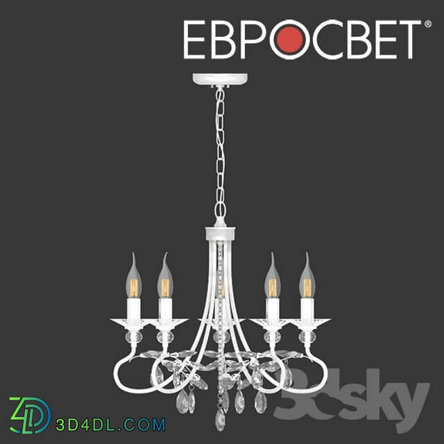 Ceiling light - OM Chandelier with crystal Eurosvet Alexandria 60057_5