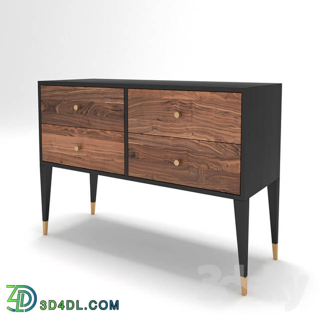 Sideboard _ Chest of drawer - Patrik Chest With Four Drawers - Furnitera