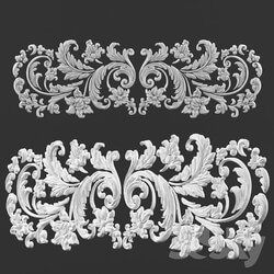 Decorative plaster - ornament 