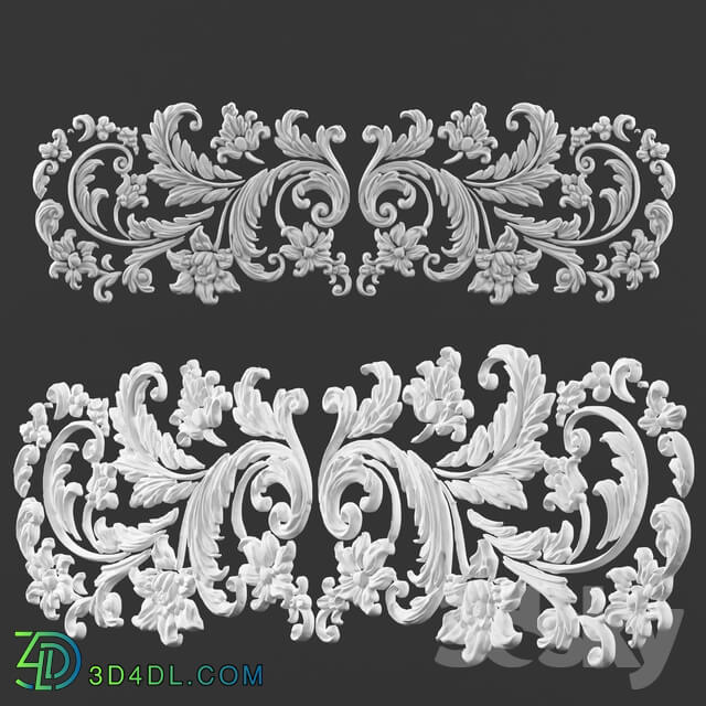 Decorative plaster - ornament