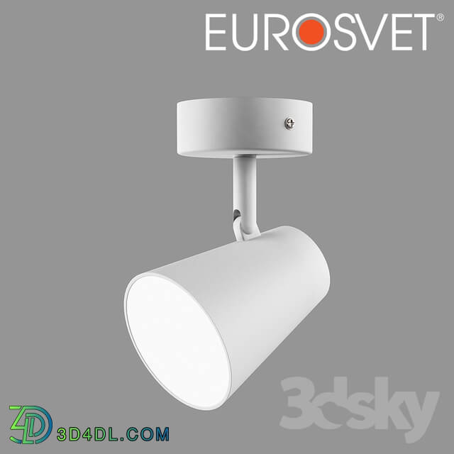 Ceiling light - OM LED Wall Light Elektrostandard DLR025 white matt