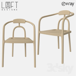 Chair - Chair LoftDesigne 30235 model 