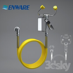 Faucet - Wall Mounted - Eye _ Face Wash Body Spray Shower 