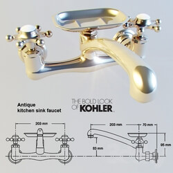 Faucet - kitchen sink faucet Kohler 
