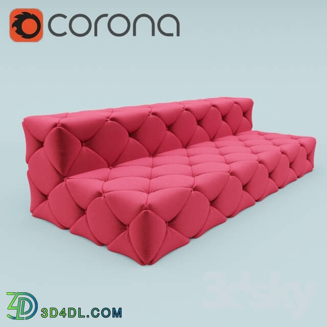 Sofa - quilted bed