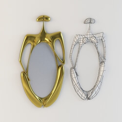 Mirror - FEMME MIROIR By Philippe Hiquily 