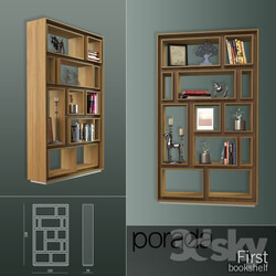 Wardrobe _ Display cabinets - Porada. First bookcase 