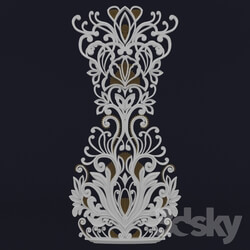 Decorative plaster - Pattern Pitcher. 