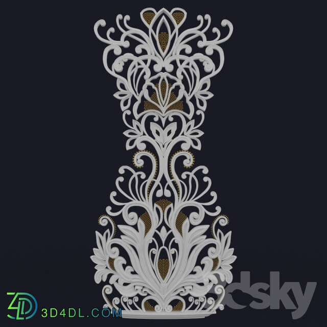 Decorative plaster - Pattern Pitcher.