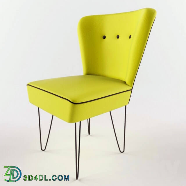 Arm chair - Florida Yellow Chair