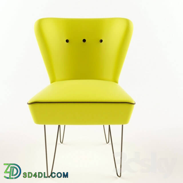 Arm chair - Florida Yellow Chair