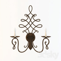 Wall light - Currey _amp_ Company REGIMENT WALL SCONCE 