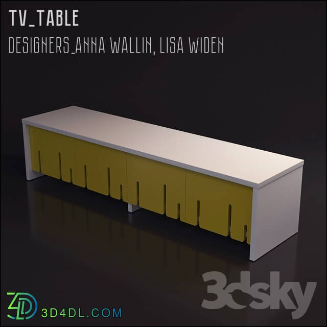 Sideboard _ Chest of drawer - TV_table from the designers Anna Wallin_ Lisa Widen