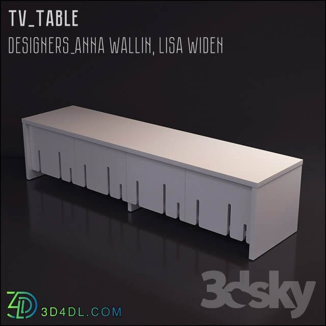 Sideboard _ Chest of drawer - TV_table from the designers Anna Wallin_ Lisa Widen