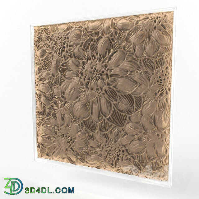 Decorative plaster - clay panels