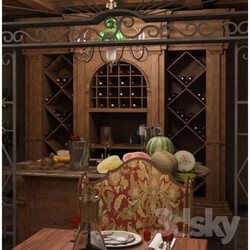 Restaurant - Wine Cabinet Francesco Molone 