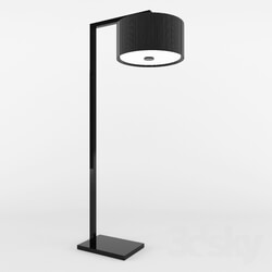 Floor lamp - Dome Deco Floor Lamp With Black Shade 