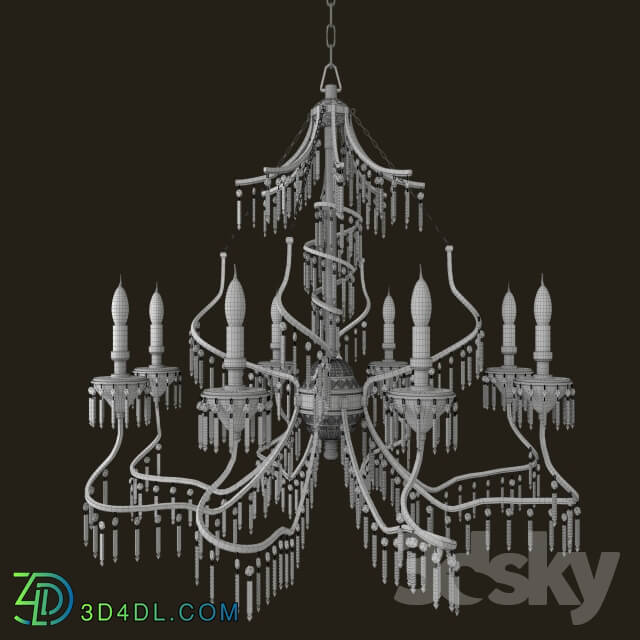 Ceiling light - Chandelier _RD1325_8_